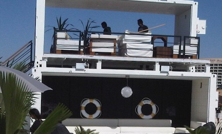 <b>Formula 1 “C Club”</b> beach club — Yas Island. So popular it stayed three months.